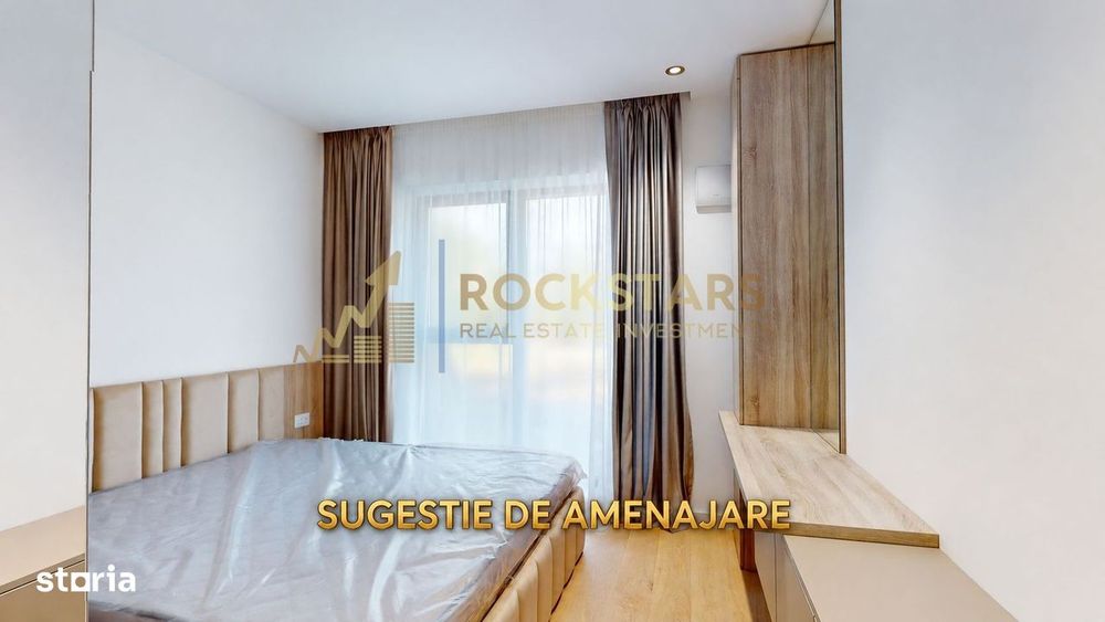 Studio Dublu | 2 camere | Nusco City Park | Etaj 2