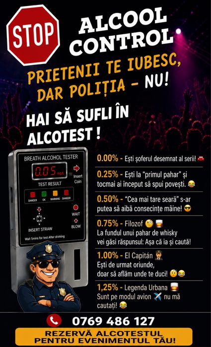 Alcool Test Evenimente