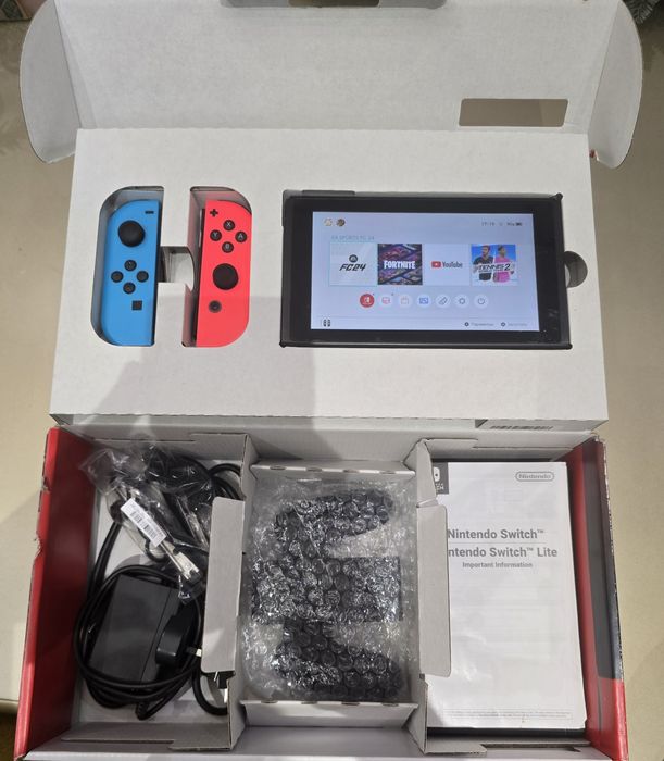 Nintendo Switch +игры +доп.память