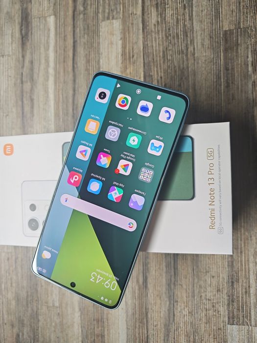 Като нов Redmi Note 13 Pro 5G 8 GB RAM 256 GB ROM Гаранция