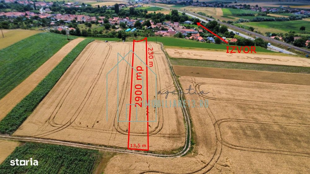 Teren intravilan in Sibiseni (Comuna Vintu de Jos) – Oportunitate