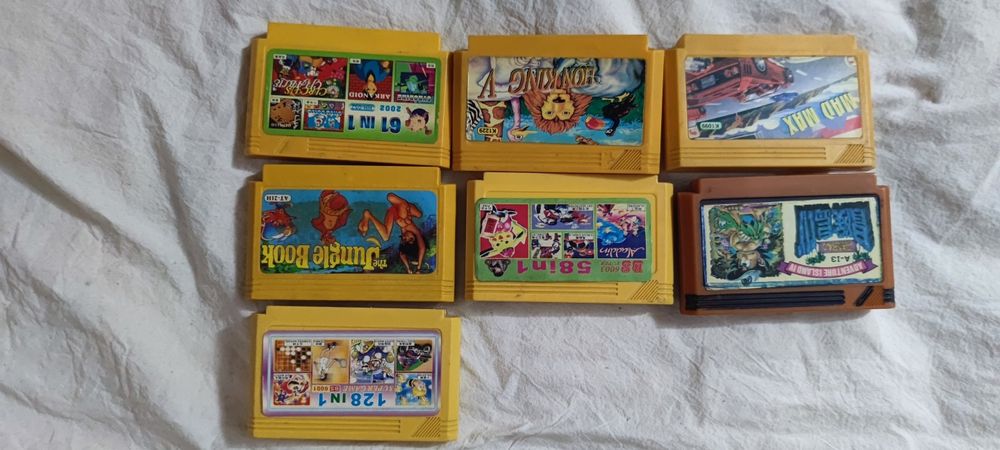 Dendy игры картриджи