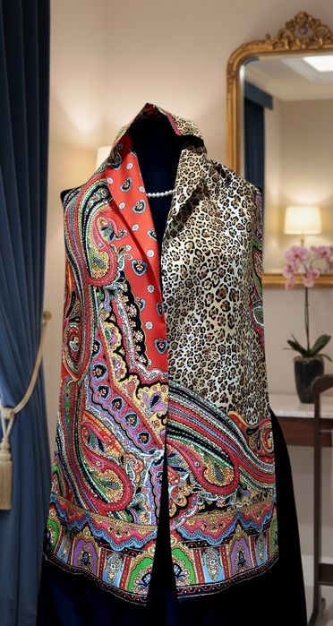 Esarfa statement matase Codello