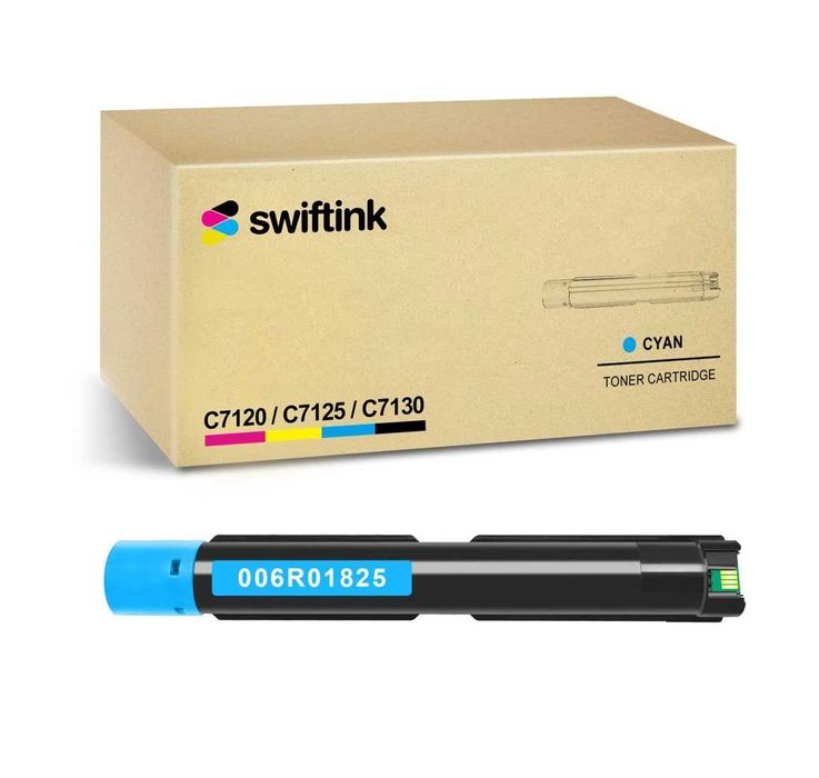 } Тонер-картридж Xerox VL C7120/C7125/C7130 Cyan (18 500 стр)