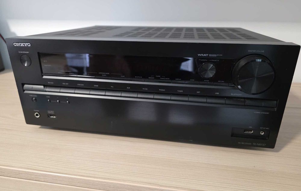 Amplificator statie receiver Onkyo TX-NR737, Bluetooth, WiFi, 7x 110W