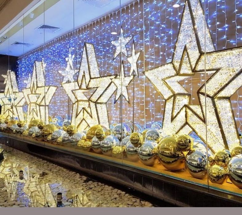 Световые фигуры новый год