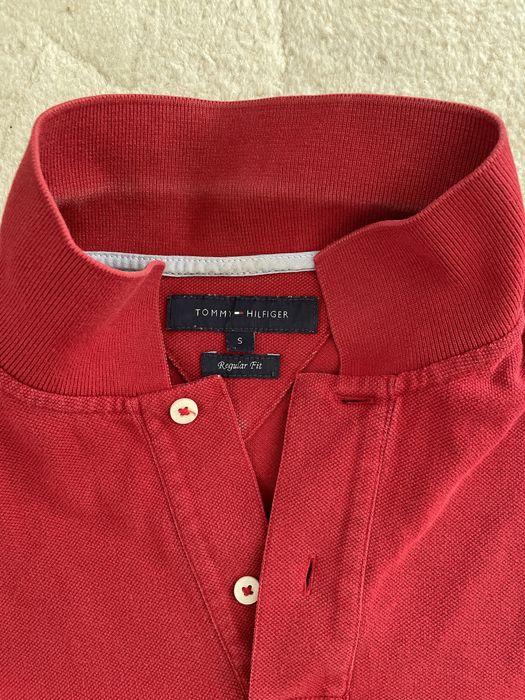 Tricou tommy hilfiger ORIGINAL stare BUNA rosu