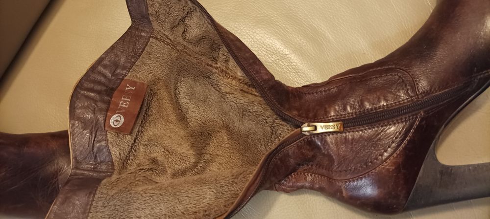 Cizme dama Nr 38-piele naturală