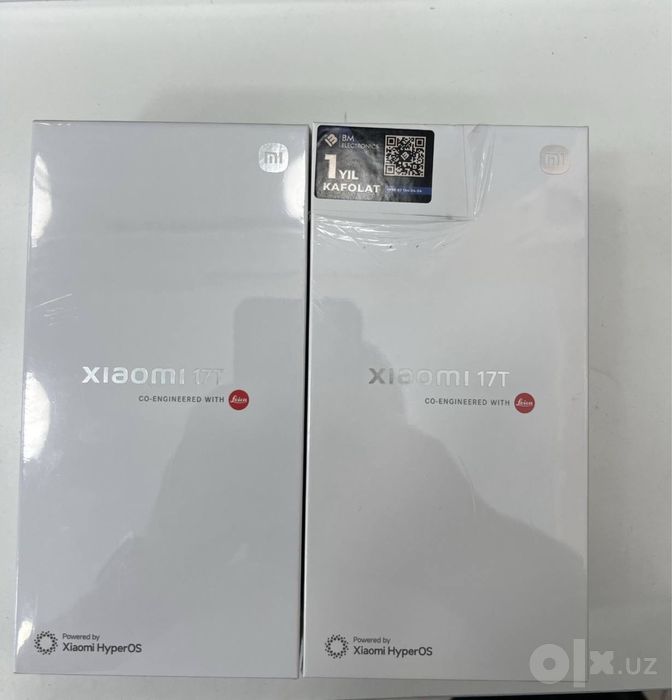 Xiaomi 17T 12+12/512gb