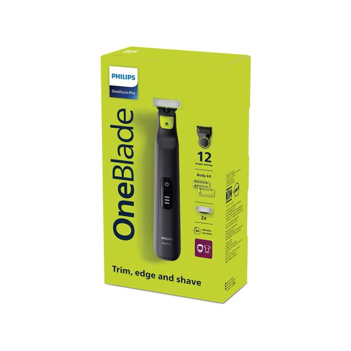 Триммер Philips OneBlade Pro QP6542/10 Триммер для Лица и Тела