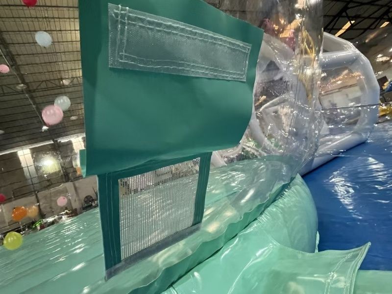 Батут сфера  Buble house. Пузырьковый дом