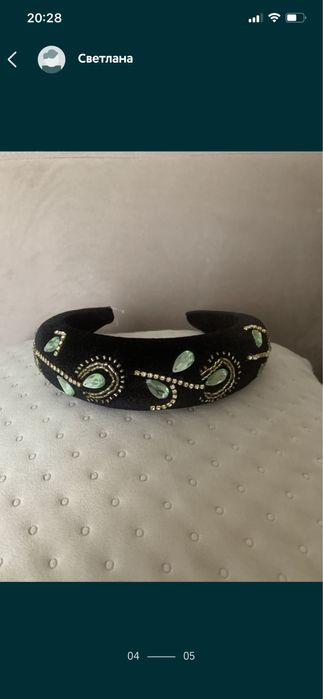 Ободки для   волос, новые.