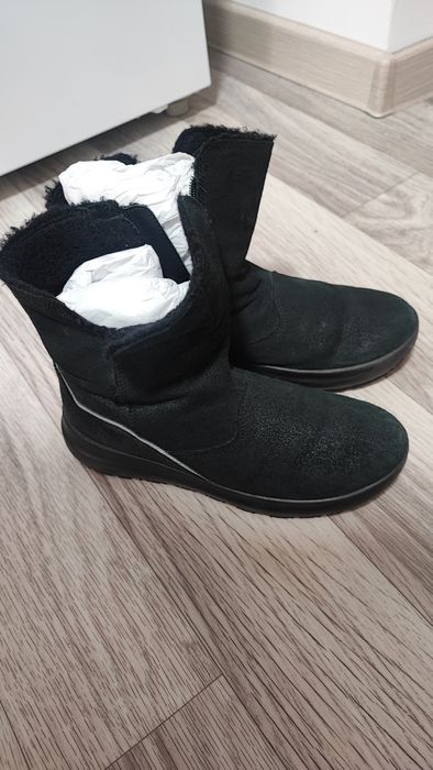 Сапожки Ecco 38 рр натуралка