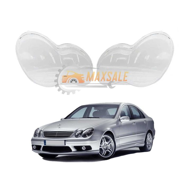 Капаци фарове Mercedes C-Class W203 (97-01) фар Мерцедес в203 комплект
