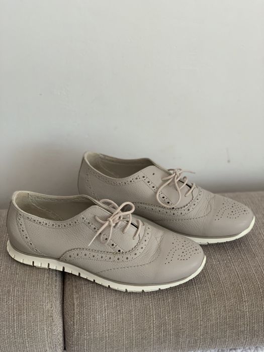 Adidasi dama cu siret din piele