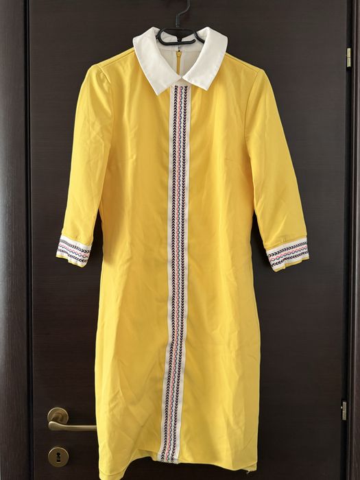 Rochie birou galbena