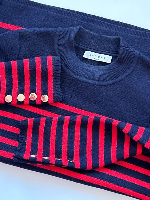 Sandro Paris разкошен плътен и топъл пуловер