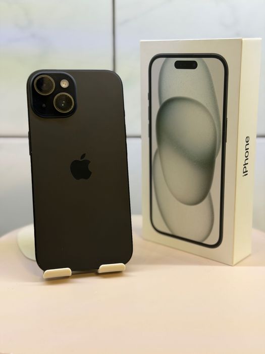iPhone 15 black 128 GB FULL BOX