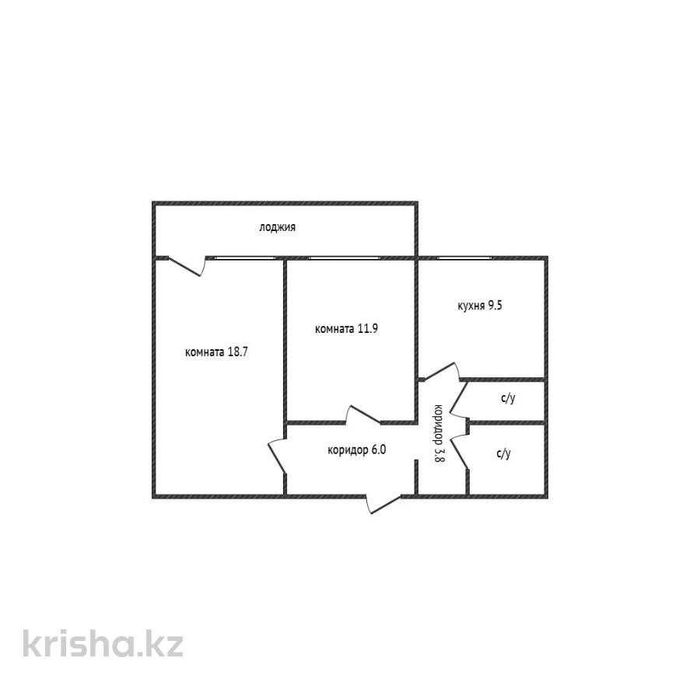 Продажа 2-комнатной квартиры, в 8 мкр!