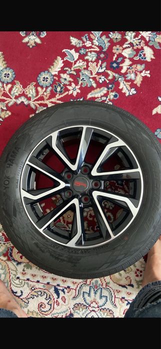 Продам колеса с дисками (титановые)