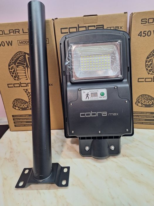 Нови улични соларни лампи COBRA MAX