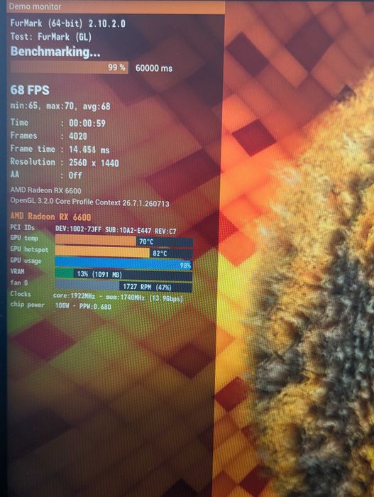 Геймърски компютър RX 6600 Ryzen 3600