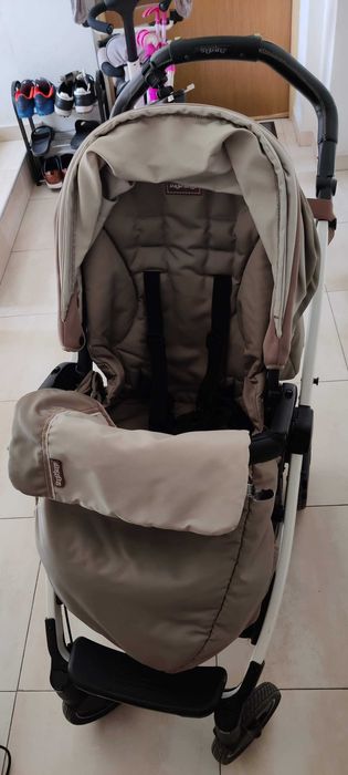 Бебешка Количка Peg Perego book 51 s 3в1 с 3 коша + бяла кошара