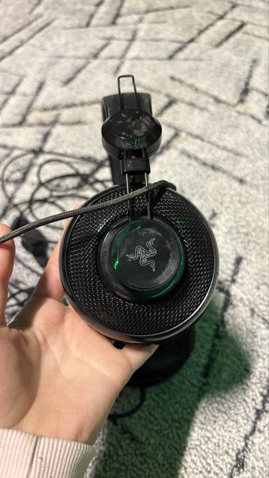 Слушалки Razer използвани