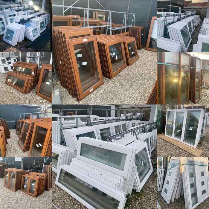 termopane geamuri 1 canat noi stejar de la 300 lei