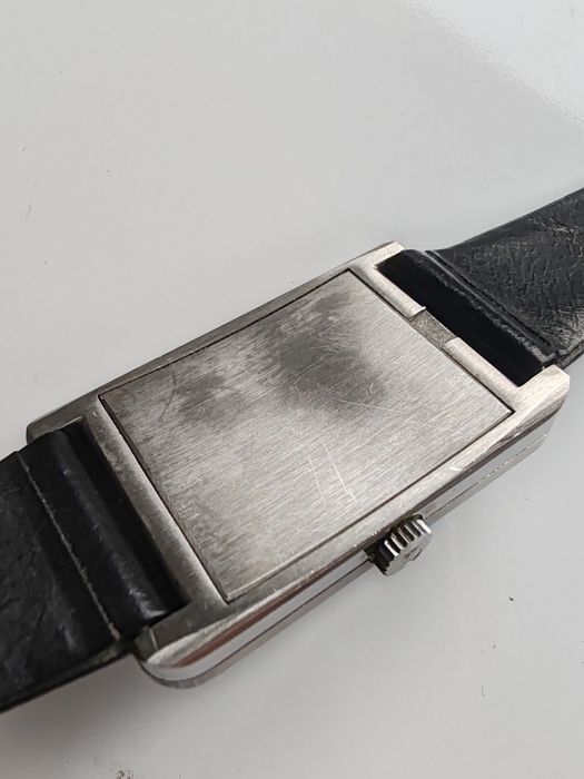 Ceas Omega Deville Manual 37x23,5 mm Funcționează Impecabil!