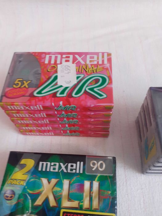 casete audio sigilate maxell
