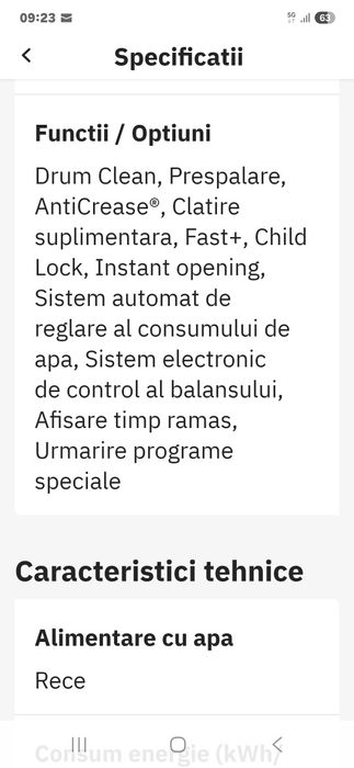 Masina de spalat Beko