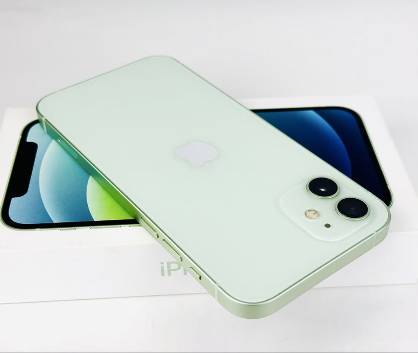 Apple iPhone 12 64GB Green 100% Батерия! Гаранция!