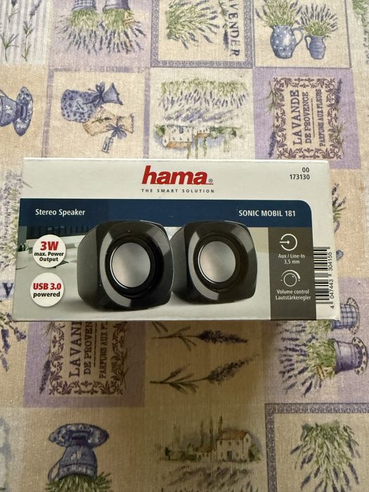 Hama Boxe PC 2.0 "Sonic Mobil 181", negru / argintiu