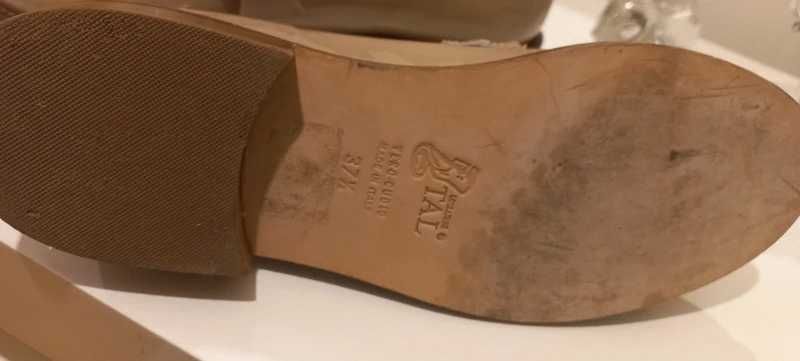 Mocasini-Loaferi din piele lacuita Mannori,37,5