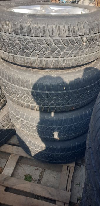 Джанти с зимни гуми за мерцедес 20