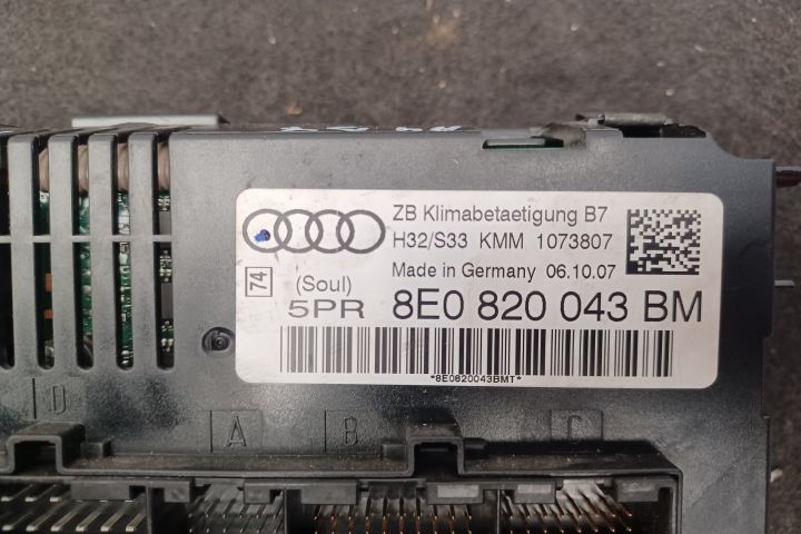 Comanda AC 8E0820043BM 8E0820043BM Audi A4 B7
