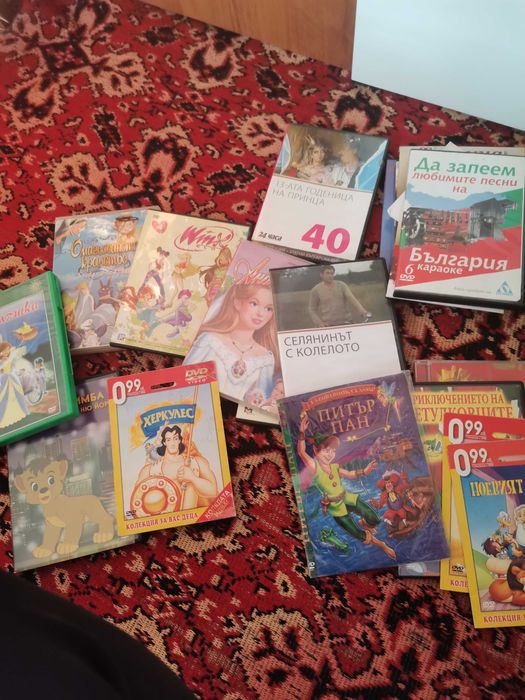 двд плеър  с двд дискове