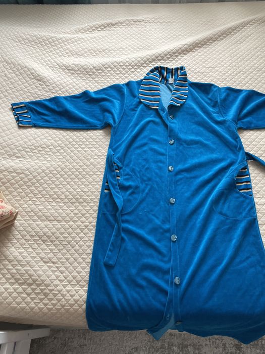 Новый велюровый халат