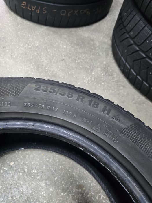4x 235/55/18 M+S CONTINENTAL Stare excelentă