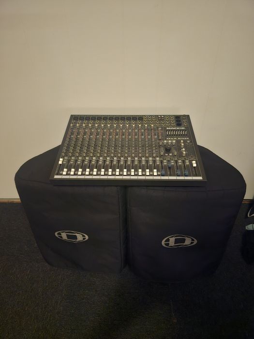 Boxe Dynacord d11a si mixer Mackie  ( fbt rcf yamaha)