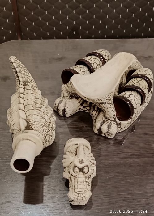 Винный глиняный набор "Дракон"