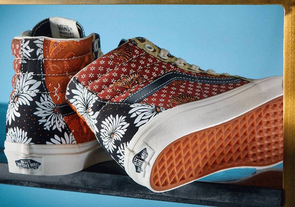 Кеды Vans Tiger Patchwork Sk8-Hi