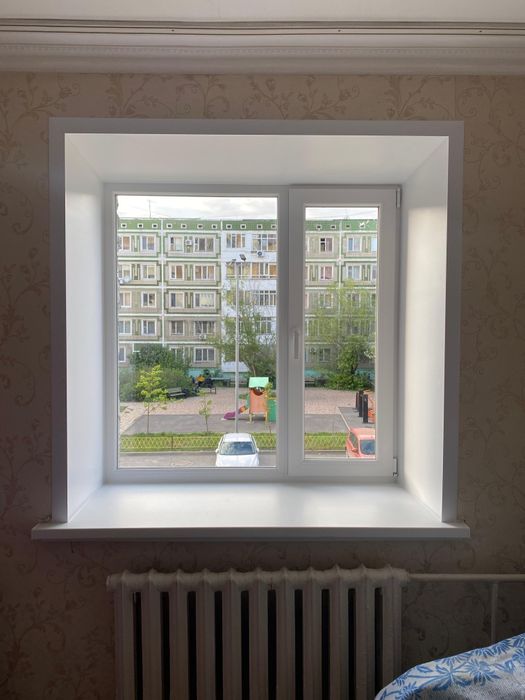 Пластиковые откосы ( утеплённые)