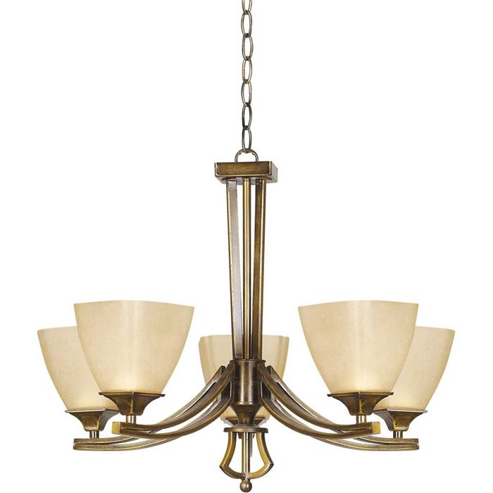 Lustra Baldo KL2547, 5xE27, crem+bronz, IP20