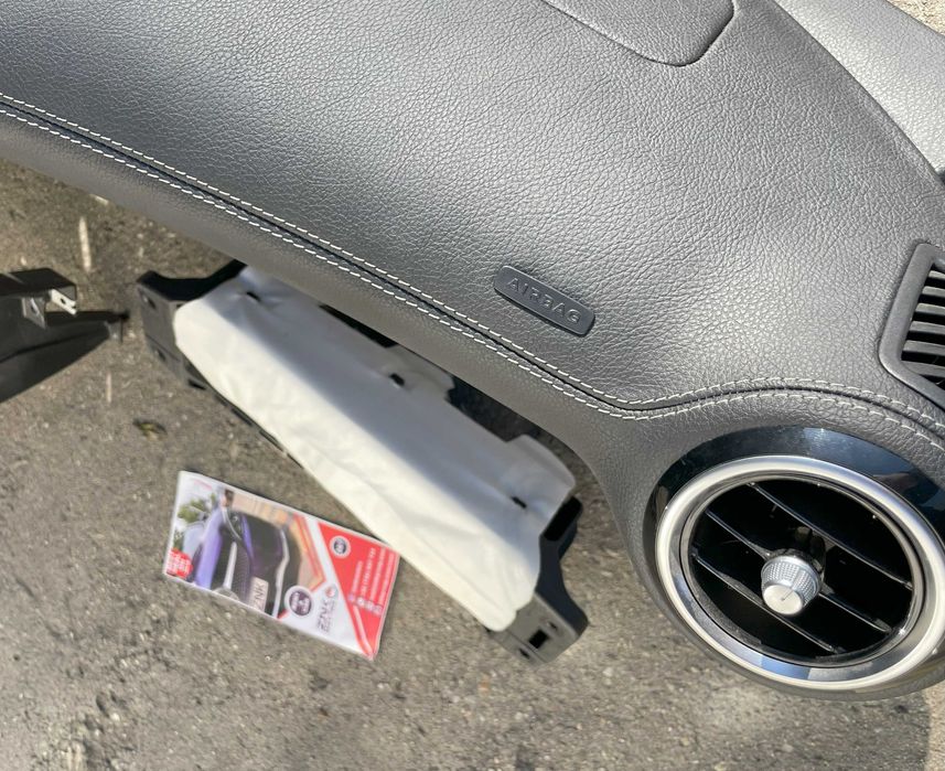 Mercedes Benz AMG GT R190 - kit airbag - plansa de bord - modul SRS