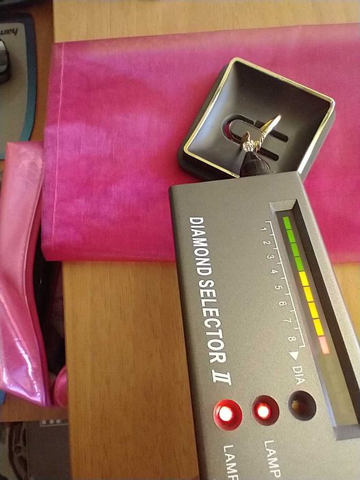 Дамски Пръстен, жълто Злато-14к  с Диамант