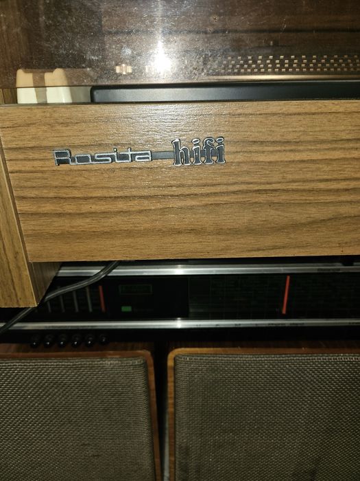 Грамофон Rosita Hifi +SABA Hifi Studio 8060+ комплект тонколони Box 27