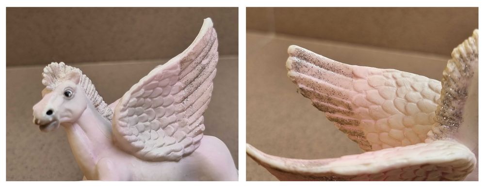 Calul inaripat Pegasus, Cal cu aripi Pegas, figurina Bullyland