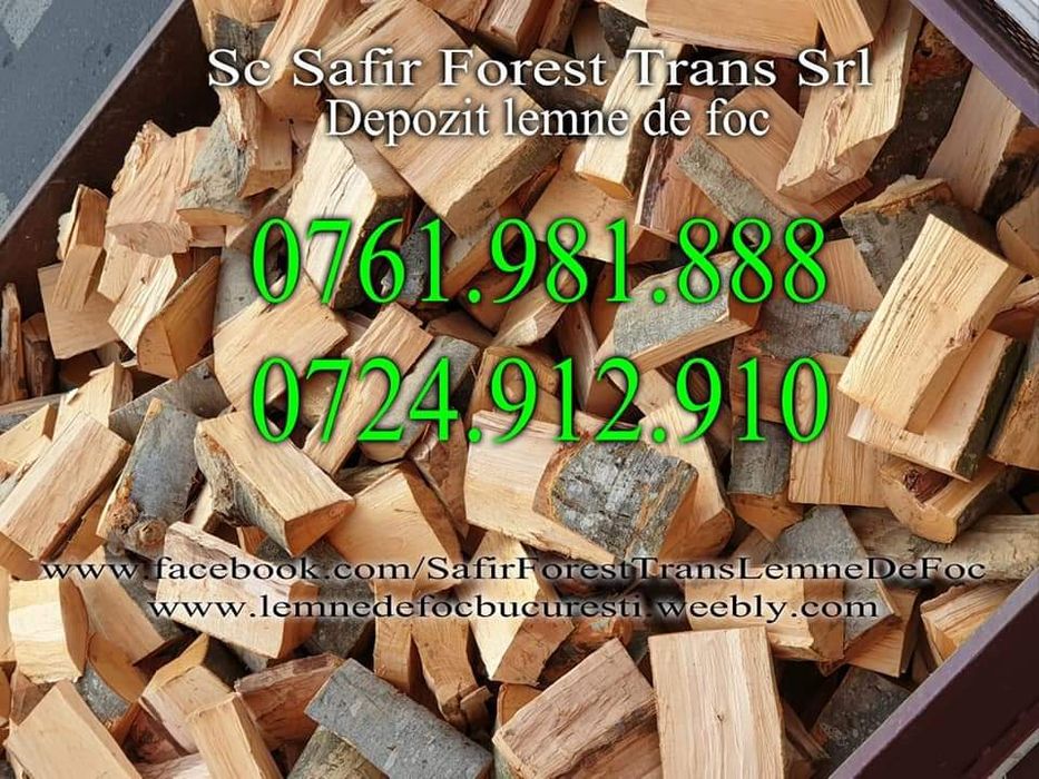 Lemne de foc FAG , pret bun - lemne de foc taiate si crapate